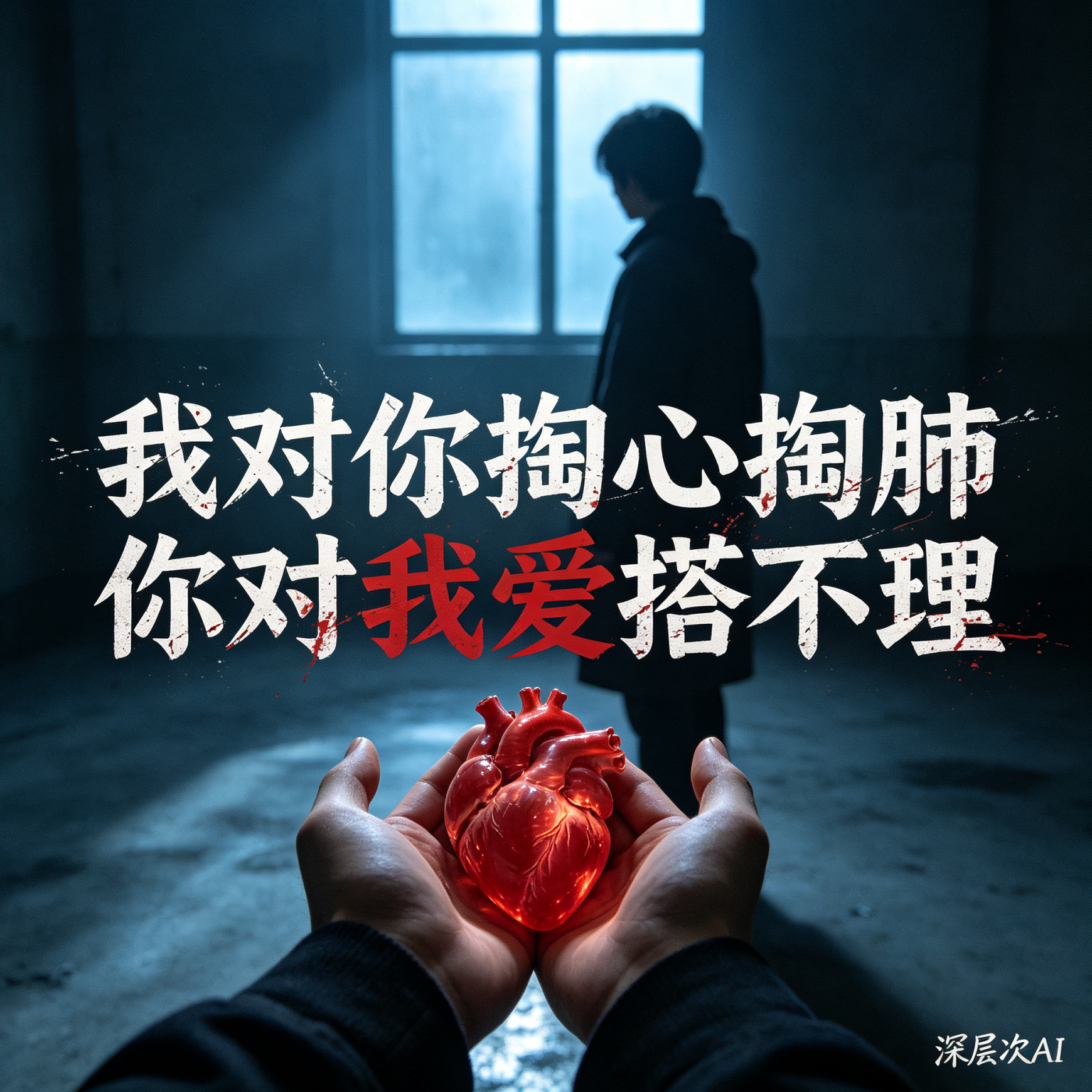 我对你掏心掏肺你对我爱搭不理